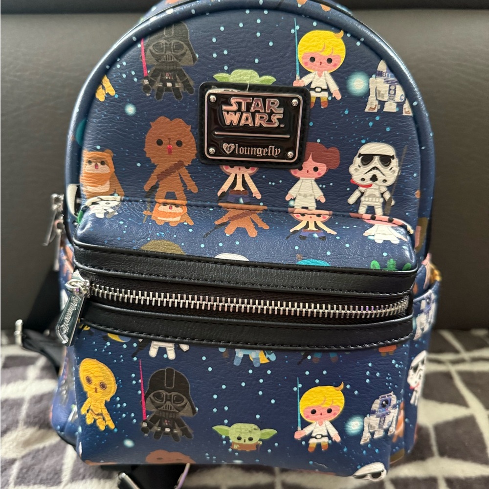 Loungefly Star Wars Character Mini Backpack - Blue